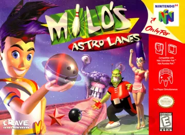 Milo's Astro Lanes (USA) box cover front